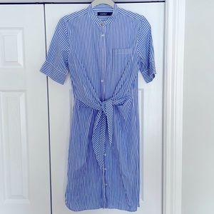 Lauren Short sleeve shirt dress